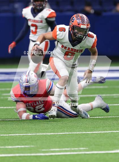 Thumbnail 2 in Westlake vs Brandeis (UIL 6A Quarterfinal Playoff) photogallery.