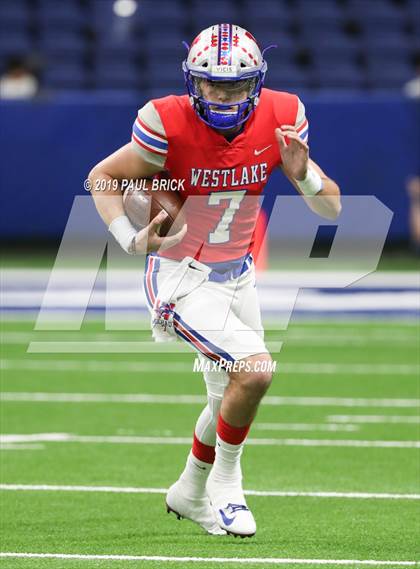Thumbnail 2 in Westlake vs Brandeis (UIL 6A Quarterfinal Playoff) photogallery.