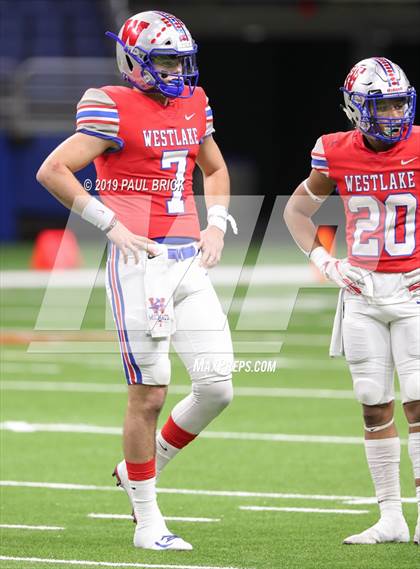 Thumbnail 1 in Westlake vs Brandeis (UIL 6A Quarterfinal Playoff) photogallery.