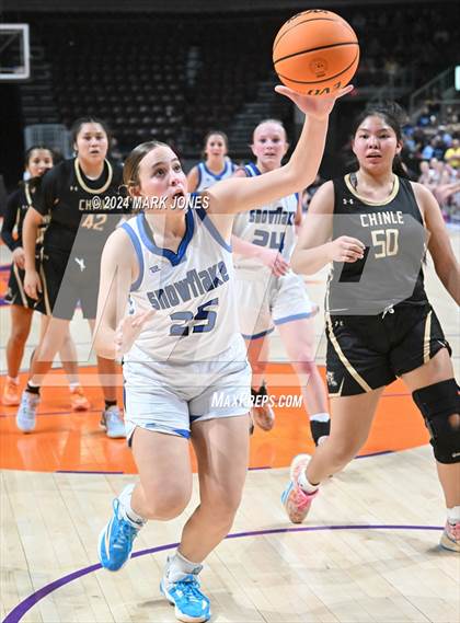 Thumbnail 2 in Chinle vs. Snowflake (AIA 3A Quarterfinal) photogallery.