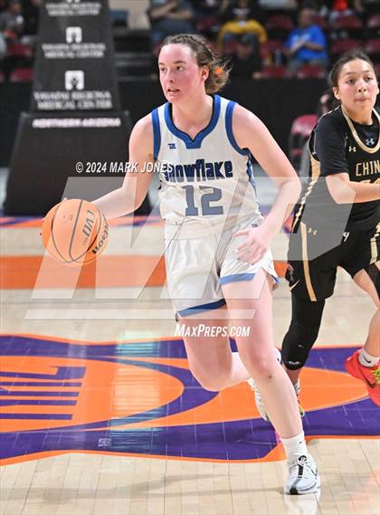 Thumbnail 1 in Chinle vs. Snowflake (AIA 3A Quarterfinal) photogallery.