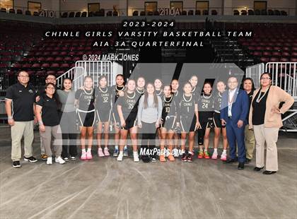 Thumbnail 1 in Chinle vs. Snowflake (AIA 3A Quarterfinal) photogallery.