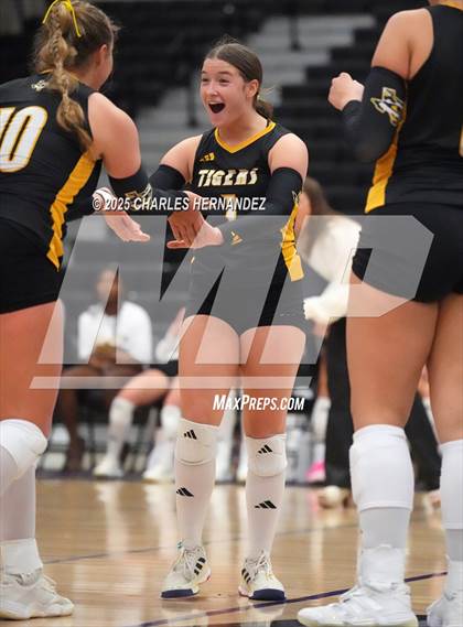 Thumbnail 1 in Gateway College Preparatory vs. Sealy (UIL 4A D2 Volleyball Area Playoff) photogallery.