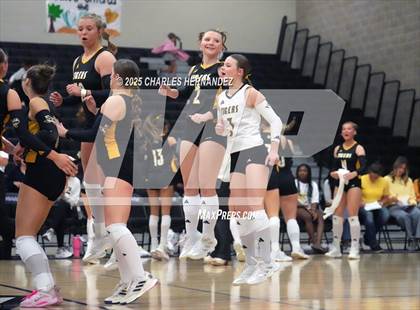 Thumbnail 2 in Gateway College Preparatory vs. Sealy (UIL 4A D2 Volleyball Area Playoff) photogallery.