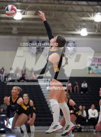 Thumbnail 2 in Gateway College Preparatory vs. Sealy (UIL 4A D2 Volleyball Area Playoff) photogallery.