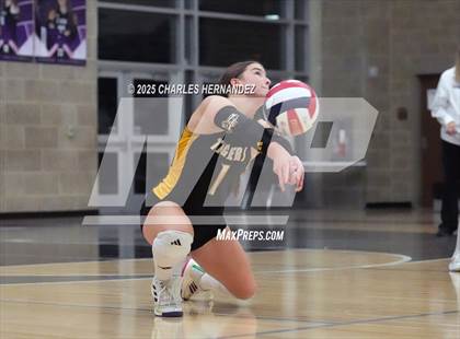 Thumbnail 1 in Gateway College Preparatory vs. Sealy (UIL 4A D2 Volleyball Area Playoff) photogallery.