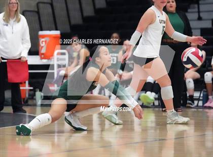 Thumbnail 3 in Gateway College Preparatory vs. Sealy (UIL 4A D2 Volleyball Area Playoff) photogallery.