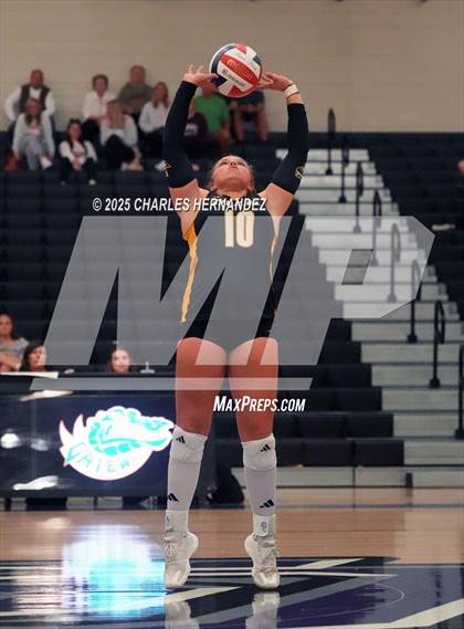 Thumbnail 2 in Gateway College Preparatory vs. Sealy (UIL 4A D2 Volleyball Area Playoff) photogallery.