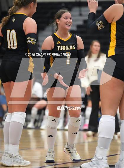 Thumbnail 2 in Gateway College Preparatory vs. Sealy (UIL 4A D2 Volleyball Area Playoff) photogallery.