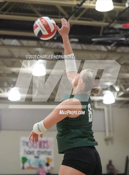 Thumbnail 3 in Gateway College Preparatory vs. Sealy (UIL 4A D2 Volleyball Area Playoff) photogallery.