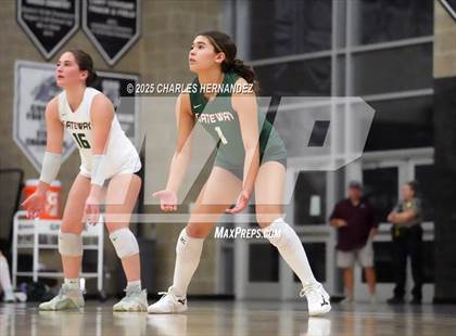Thumbnail 2 in Gateway College Preparatory vs. Sealy (UIL 4A D2 Volleyball Area Playoff) photogallery.