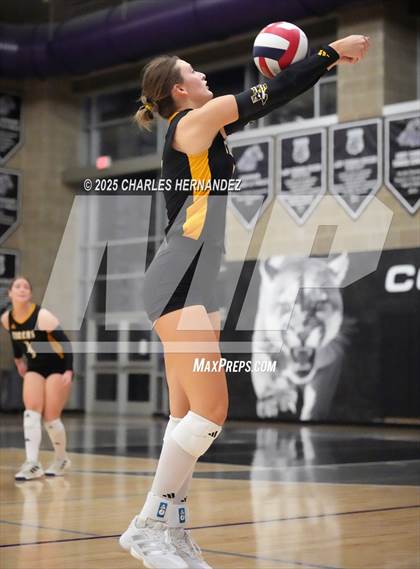 Thumbnail 1 in Gateway College Preparatory vs. Sealy (UIL 4A D2 Volleyball Area Playoff) photogallery.