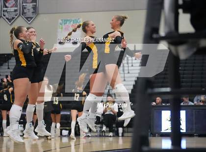 Thumbnail 1 in Gateway College Preparatory vs. Sealy (UIL 4A D2 Volleyball Area Playoff) photogallery.