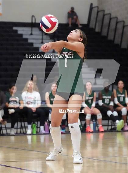 Thumbnail 3 in Gateway College Preparatory vs. Sealy (UIL 4A D2 Volleyball Area Playoff) photogallery.