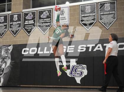 Thumbnail 1 in Gateway College Preparatory vs. Sealy (UIL 4A D2 Volleyball Area Playoff) photogallery.