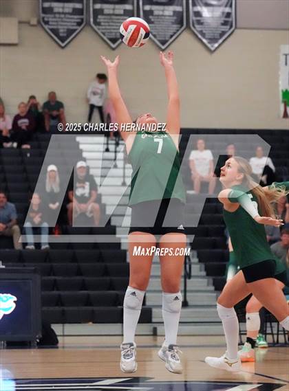 Thumbnail 3 in Gateway College Preparatory vs. Sealy (UIL 4A D2 Volleyball Area Playoff) photogallery.