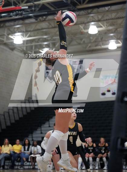 Thumbnail 1 in Gateway College Preparatory vs. Sealy (UIL 4A D2 Volleyball Area Playoff) photogallery.