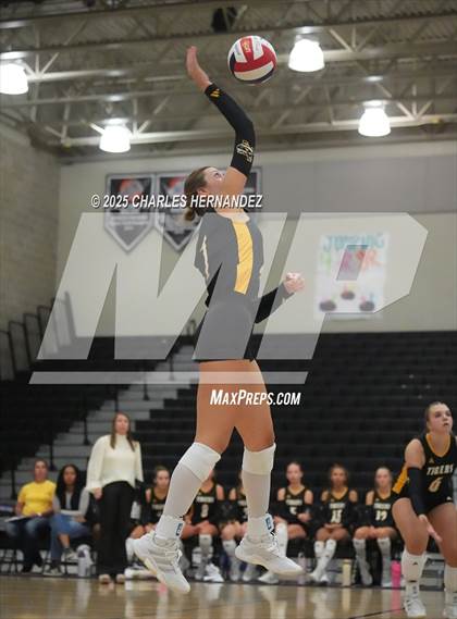 Thumbnail 2 in Gateway College Preparatory vs. Sealy (UIL 4A D2 Volleyball Area Playoff) photogallery.