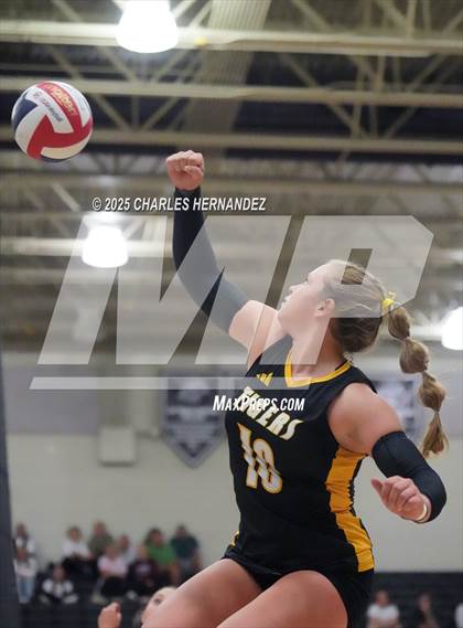 Thumbnail 1 in Gateway College Preparatory vs. Sealy (UIL 4A D2 Volleyball Area Playoff) photogallery.