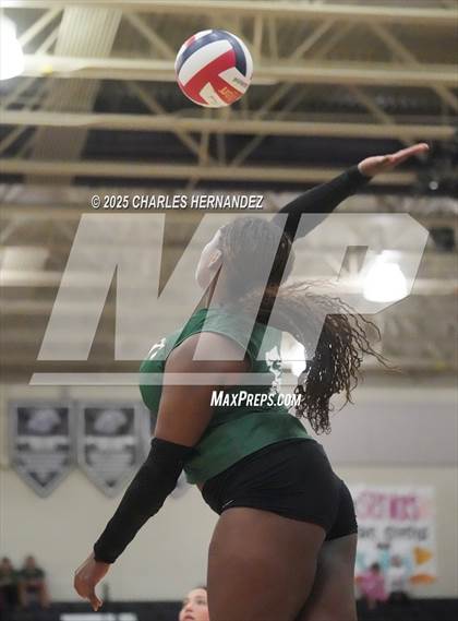 Thumbnail 2 in Gateway College Preparatory vs. Sealy (UIL 4A D2 Volleyball Area Playoff) photogallery.