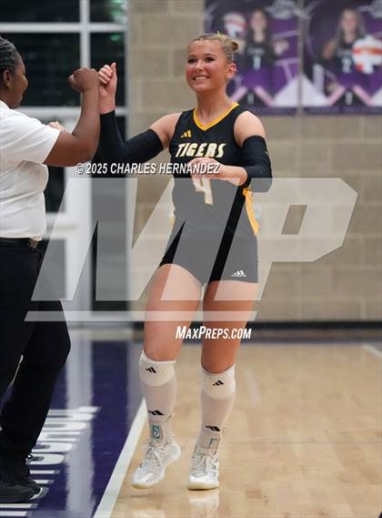 Thumbnail 2 in Gateway College Preparatory vs. Sealy (UIL 4A D2 Volleyball Area Playoff) photogallery.