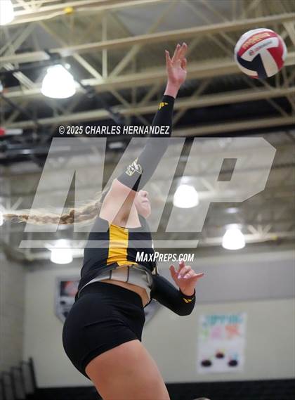 Thumbnail 2 in Gateway College Preparatory vs. Sealy (UIL 4A D2 Volleyball Area Playoff) photogallery.