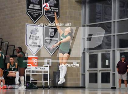 Thumbnail 2 in Gateway College Preparatory vs. Sealy (UIL 4A D2 Volleyball Area Playoff) photogallery.