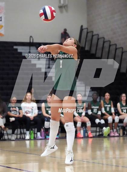 Thumbnail 2 in Gateway College Preparatory vs. Sealy (UIL 4A D2 Volleyball Area Playoff) photogallery.