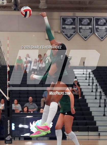 Thumbnail 2 in Gateway College Preparatory vs. Sealy (UIL 4A D2 Volleyball Area Playoff) photogallery.