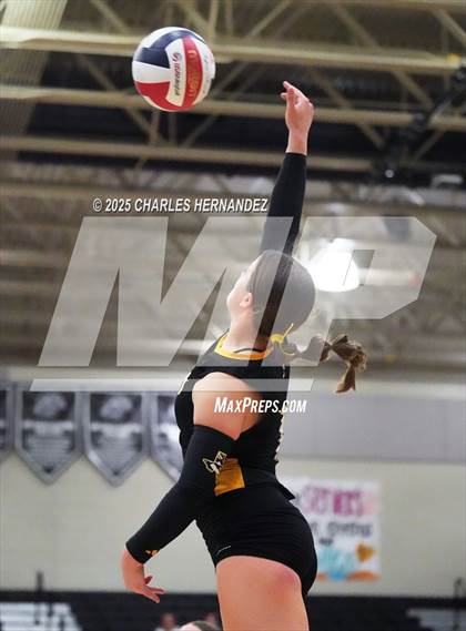 Thumbnail 1 in Gateway College Preparatory vs. Sealy (UIL 4A D2 Volleyball Area Playoff) photogallery.
