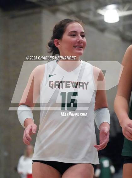 Thumbnail 1 in Gateway College Preparatory vs. Sealy (UIL 4A D2 Volleyball Area Playoff) photogallery.