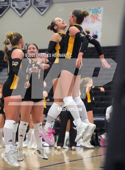 Thumbnail 2 in Gateway College Preparatory vs. Sealy (UIL 4A D2 Volleyball Area Playoff) photogallery.