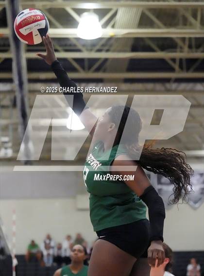 Thumbnail 1 in Gateway College Preparatory vs. Sealy (UIL 4A D2 Volleyball Area Playoff) photogallery.