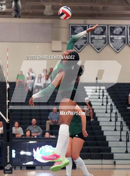 Thumbnail 3 in Gateway College Preparatory vs. Sealy (UIL 4A D2 Volleyball Area Playoff) photogallery.