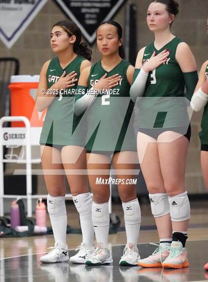 Thumbnail 3 in Gateway College Preparatory vs. Sealy (UIL 4A D2 Volleyball Area Playoff) photogallery.