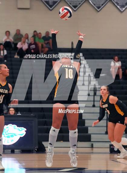 Thumbnail 2 in Gateway College Preparatory vs. Sealy (UIL 4A D2 Volleyball Area Playoff) photogallery.