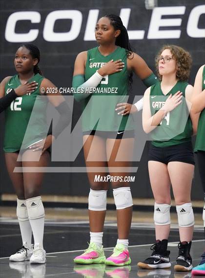 Thumbnail 2 in Gateway College Preparatory vs. Sealy (UIL 4A D2 Volleyball Area Playoff) photogallery.
