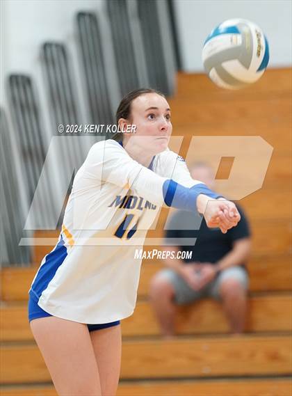 Thumbnail 3 in Midland vs. Clarenceville (Our Lady Of The Lakes Invite) photogallery.
