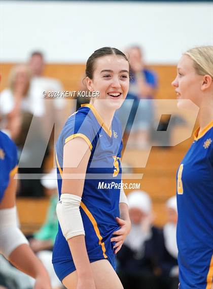 Thumbnail 3 in Midland vs. Clarenceville (Our Lady Of The Lakes Invite) photogallery.