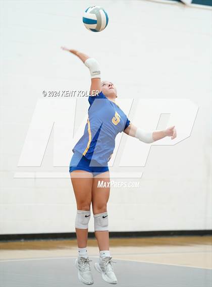 Thumbnail 1 in Midland vs. Clarenceville (Our Lady Of The Lakes Invite) photogallery.