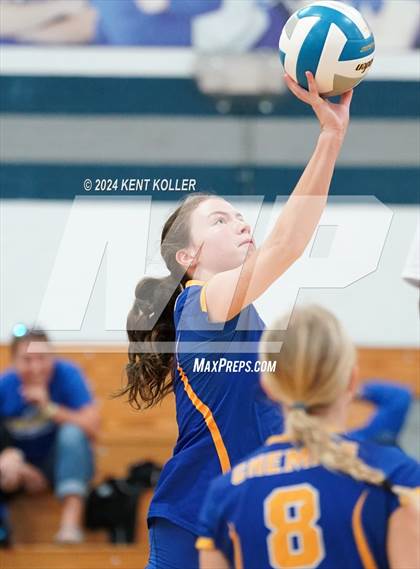 Thumbnail 2 in Midland vs. Clarenceville (Our Lady Of The Lakes Invite) photogallery.