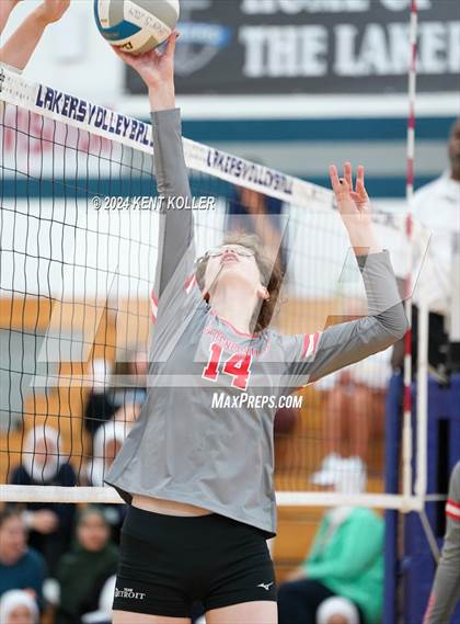 Thumbnail 3 in Midland vs. Clarenceville (Our Lady Of The Lakes Invite) photogallery.