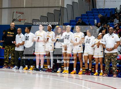 Thumbnail 2 in Bishop Ireton vs. Bishop McNamara (WCAC Final) photogallery.