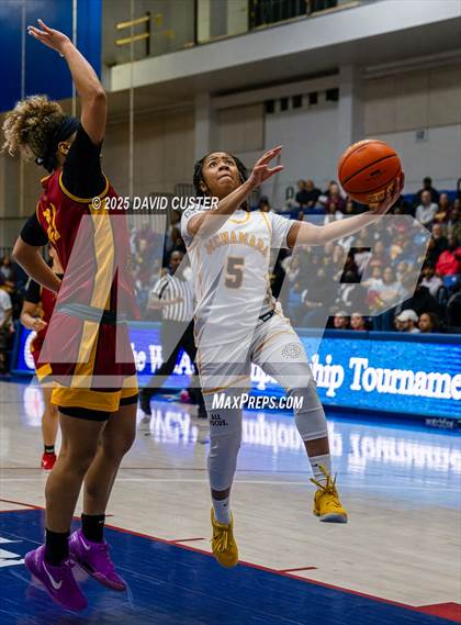 Thumbnail 2 in Bishop Ireton vs. Bishop McNamara (WCAC Final) photogallery.