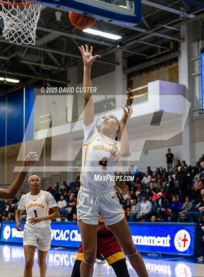 Thumbnail 2 in Bishop Ireton vs. Bishop McNamara (WCAC Final) photogallery.