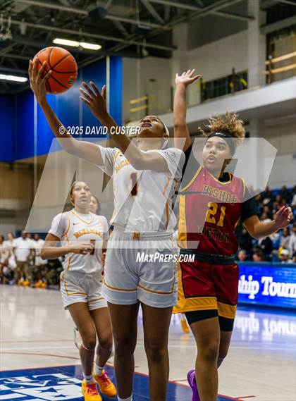 Thumbnail 3 in Bishop Ireton vs. Bishop McNamara (WCAC Final) photogallery.