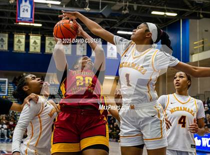 Thumbnail 1 in Bishop Ireton vs. Bishop McNamara (WCAC Final) photogallery.