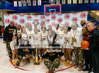 Thumbnail 3 in Bishop Ireton vs. Bishop McNamara (WCAC Final) photogallery.