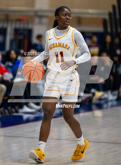 Thumbnail 2 in Bishop Ireton vs. Bishop McNamara (WCAC Final) photogallery.