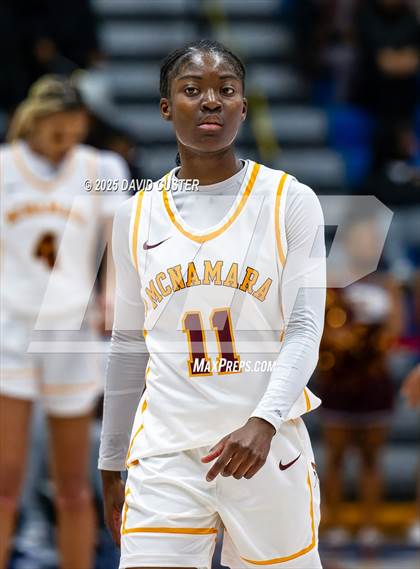 Thumbnail 3 in Bishop Ireton vs. Bishop McNamara (WCAC Final) photogallery.